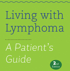 living with lymphoma book cover